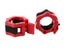 2Pcs Barbell Collar Clips Dumbbell Locks Clamps - Red Carousel 5