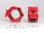 2Pcs Barbell Collar Clips Dumbbell Locks Clamps - Red Carousel 6