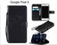 Google pixel 5 case leather wallet embossed cat & tree pattern blk Carousel 1