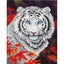 Diamond Dotz Art Kit 14" x 18" - White Tiger in Autumn Carousel 1