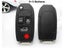 2/3/4/3 1/4 1 Buttons Folding Flip Key Shell Cover FOB Car Case Blanks For Carousel 5
