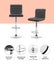 Bar Stools x 2 Carousel 3