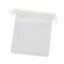 Drawstring Gift Bag - Medium 25.3cm White (Set of 10) Carousel 1