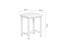 Dusk Modern White Dresser and Stool Set with Mirror Carousel 6