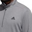 Adidas Golf Mens Three Stripe 1/4 Zip Left Chest Logo Stretch Sweater Carousel 3