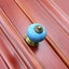 Ceramic Drawer Knob Round Shape A02 - Blue Carousel 5