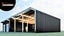 Farm Shed Kitset Lean-to 5 Bay 2 Enclosed with Roof Extension 189sqm Carousel 1