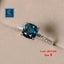 Topaz Diamond Ring 925 Silver Gemstone Ring Jewellery *Local Clearance* Carousel 3