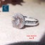 Engagement Diamond Ring Gold Halo Ring Jewellery *Local Buy* Carousel 4