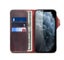 Genuine Vintage Oil Wax Leather wallet case for iPhone 7/8 Plus Carousel 13