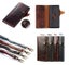 Genuine Vintage Oil Wax Leather wallet case for iPhone 7/8 Plus Carousel 18