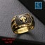 Brand New Men's Ring Gold Onyx Cross Ring Religious Jewellery *Clearance* Carousel 3