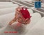Brand New Vintage Rose Gold Ruby Diamonds Ring Jewellery*Hot SALE Carousel 2