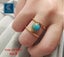 NEW new Vintage Turquoise Ring Gold Bohemian Ring Jewellery*Hot SALE Carousel 1