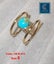 NEW new Vintage Turquoise Ring Gold Bohemian Ring Jewellery*Hot SALE Carousel 5