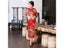 Plus Size XXXL Women Classic Cheongsam Rayon Floral Elegant Evening Party Dress Carousel 6