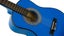 Childrens no-cut acoustic guitar - Blue Carousel 3