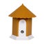 Ultrasonic Dog Bark Control System Anti Barking Device 15.5 x 15.5 x 16.5cm Carousel 1
