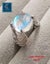 Moonstone Diamond Ring Silver Promise Ring Jewellery *Local Clearance* Carousel 3