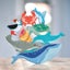 Tender Leaf Toys Wooden Hermit Carousel 2