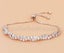 Attractive CZ Diamonds Bracelet / Rose Gold Carousel 1