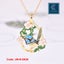 Brand New Bird Epoxy Flower Silver Necklace Creative Jewellery*Hot SALE Carousel 1