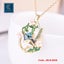 Brand New Bird Epoxy Flower Silver Necklace Creative Jewellery*Hot SALE Carousel 4