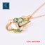 Brand New Bird Epoxy Flower Silver Necklace Creative Jewellery*Hot SALE Carousel 5
