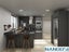 BULLET GREY COMPLETE KITCHEN PACKAGE!!! (L shape with Island bar) NO BENCH-TOP Carousel 1