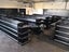Black Double sided supermarket / display shelf 900Lx900Wx1800H Carousel 4
