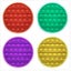 2PCS Push Pop Bubble Fidget Sensory Toy - Silicon Stress Reliever Fidget Toy Carousel 1