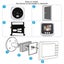 Door Video Viewer 2.4 Inch TFT LED Display Door Security Viewer for Home Office Carousel 6