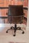 Urbano Interiors - Oxford Vintage Brown Leather Office Chair-Height Adjustable Carousel 3