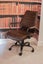 Urbano Interiors - Oxford Vintage Brown Leather Office Chair-Height Adjustable Carousel 1