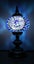 Turkish Mosaic Table Lamp Large Blue Carousel 1