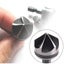 3PCS 1/4 Inch Hex Shank 5 Flute 90 Degree Chamfering Countersink Drill Bit Set Carousel 11