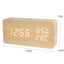 TODO LED Digital Alarm Clock Rechargeable Woodgrain USB Android iOS Control A... Carousel 3