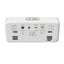 TODO LED Digital Alarm Clock Temperature Music Alarm USB Rechargeable - Silver Carousel 2