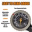 High Pressure Bicycle Alloy Floor Air Pump Gauge Carousel 3