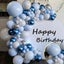 Blue Balloon Arch Set Birthday Wedding Baby Shower Ballon Kit Party Decor Carousel 1
