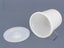 Plastic Storage Bin Round with Lid 40L WHITE Carousel 2
