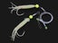 FISHTECH 300lb Hapuka Rigs + LED Light - 16/0 Lumo Squid - 2 Pack Carousel 2