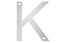 Letter Box Numbers - Stainless Steel (LETTER - K) Carousel 1