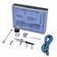 vidaXL Airbrush Set with Glass Jar 0.2 / 0.3 / 0.5 mm Nozzles Carousel 4