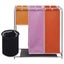 vidaXL 3-Section Laundry Sorter Hamper with a Washing Bin Carousel 3