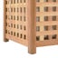 vidaXL Laundry Chest 77.5x37.5x46.5 cm Solid Walnut Wood Carousel 7