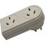 Double Adaptor - Horizontal 10amp Xcel #Lao28b Carousel 1
