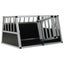 vidaXL Dog Cage with Double Door 89x69x50 cm Carousel 7