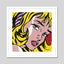 Girl With Hair Ribbon by Roy Lichtenstein Art Print Carousel 8