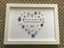 Beautiful handmade button “Merry Christmas” framed gift Carousel 7